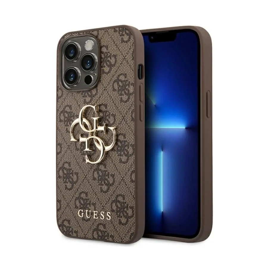 Apple ZAŠTITNA MASKA GUESS 4G BIG METAL LOGO GUHCP14X4GMGBR ZA IPHONE 14 PRO MAX BRAON