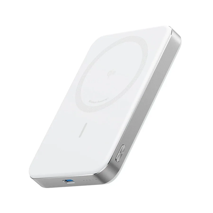 Powerbank Anker MagGo Power Bank (10K Magnetic Wireless) White, 10000 mAh A1664H21