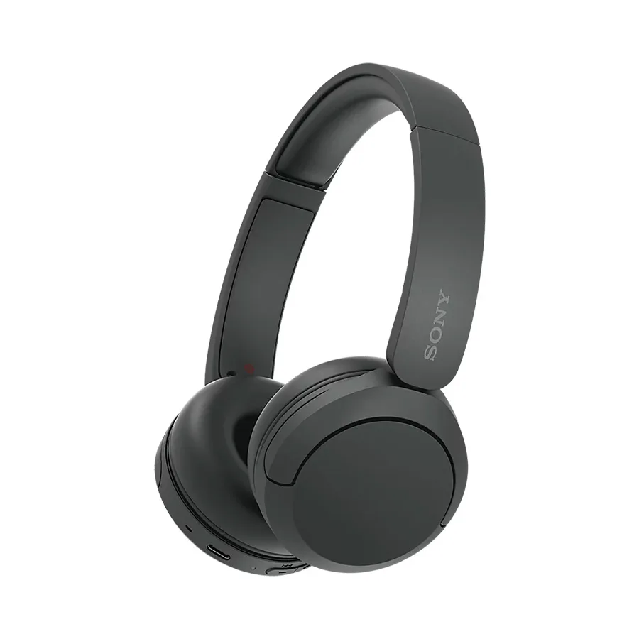 SONY bežične slušalice CH520. baterija do 50h brzo punjenje. mikrofon. boja crna WHCH520B.CE7