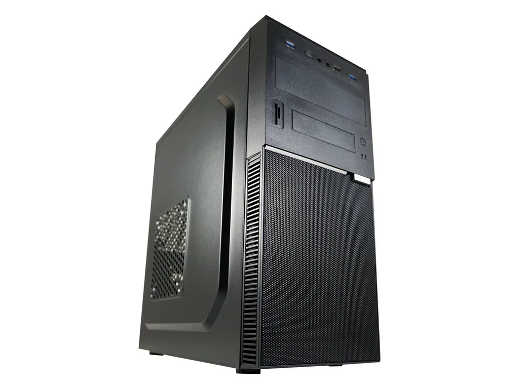 LC Power Case LC-7041B ATX classic case, HD Audio, 1x USB2.0, 2x USB3.0, 1x USB3.1 type-c