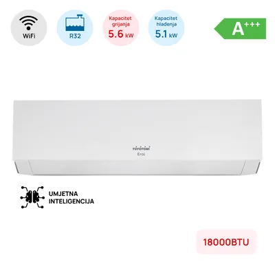 Klima TOYOTOMI Erai 356W 5,1kW A+++, ALL DC Inverter, – 25°C ~ 50°C, HEPA 3+