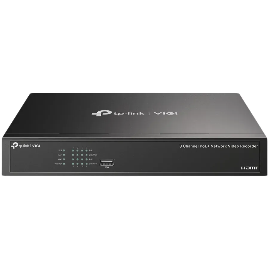 TP-Link 8 Channel PoE+ Network Video Recorder