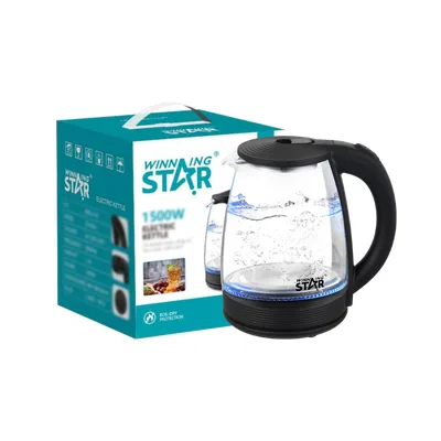 Winning Star Kuhalo za vodu ST-6042, 1.8L, 1500W, staklo
