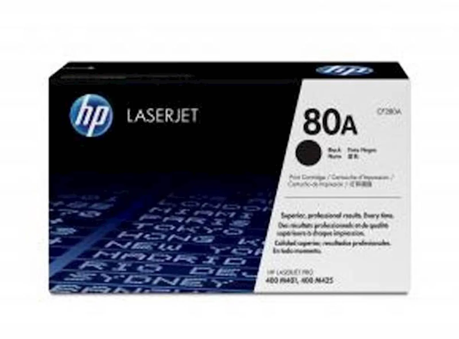 Toner HP black 80A 
