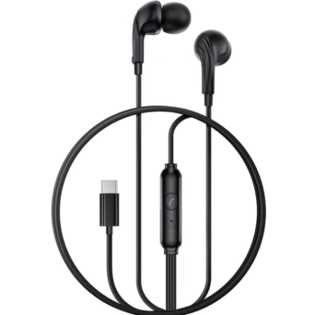XO In-Ear Slušalice sa mikrofonom Type-C Music EP82 Black