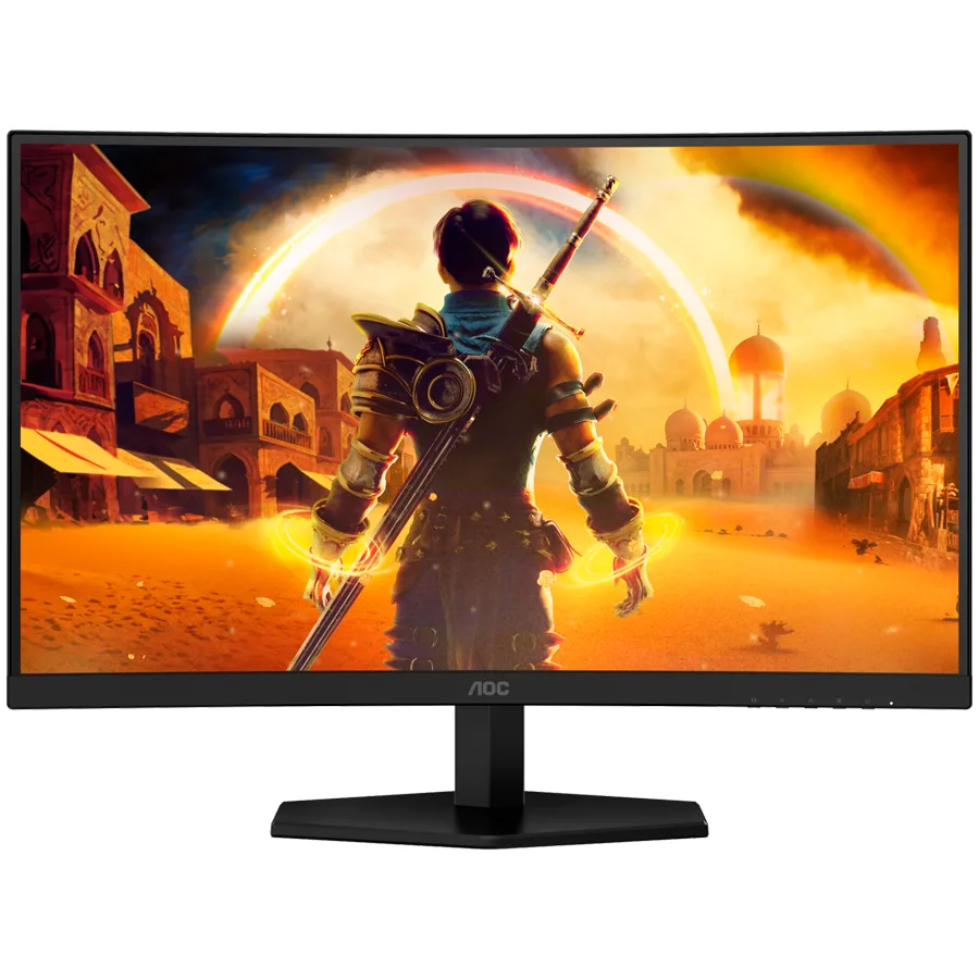 AOC Monitor Gaming C27G42ZE Curved 27", FHD (1920x1080), Fast VA, 1500R, 260Hz (OC), 1ms (GtG), 300 cd/m2