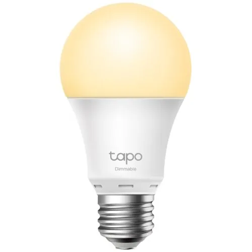TP-Link Tapo L510E Smart Wi-Fi Light Bulb, Dimmable, E27 base, 2700K, 220V, 50/60 Hz, 60W Equivalent