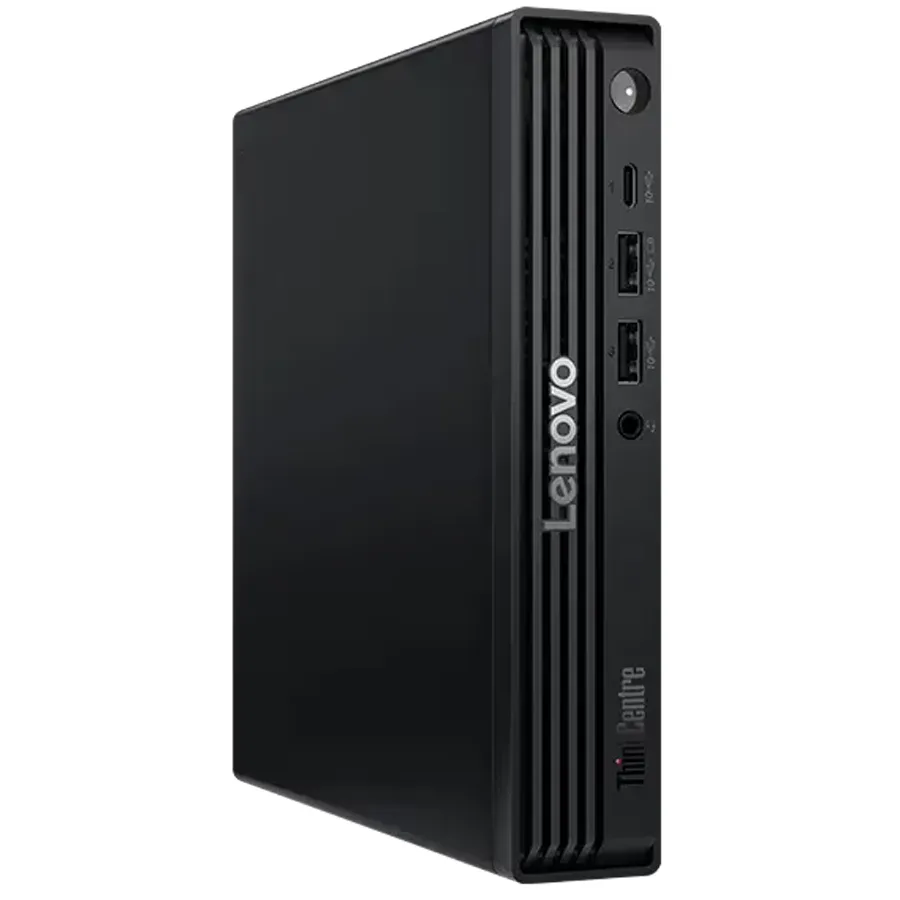 Lenovo ThinkCentre M70q Gen 6, Intel Core Ultra 5 225T, 16GB DDR5, 512GB SSD M.2, Front: 2x USB 3.2