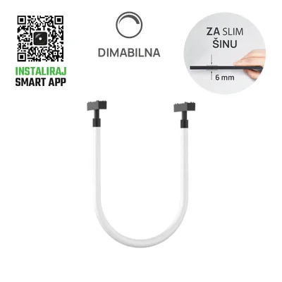 Green TECH LED magnetna svj 4M, 64W, 4000K, LED Osram, Dim./ Smart Lamp APP