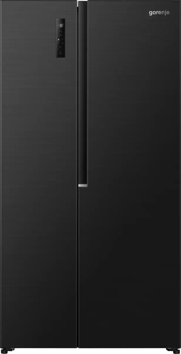 Gorenje G400 Samostojeći Side by Side frižider, 178.6 x 91.1 x 61.5 cm, Crni nehrđajući čelik NRS917E41BX