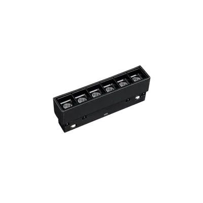 Green TECH LED magnetna svjetiljka 6W, 3000K, IP20, LED OSRAM, crna boja