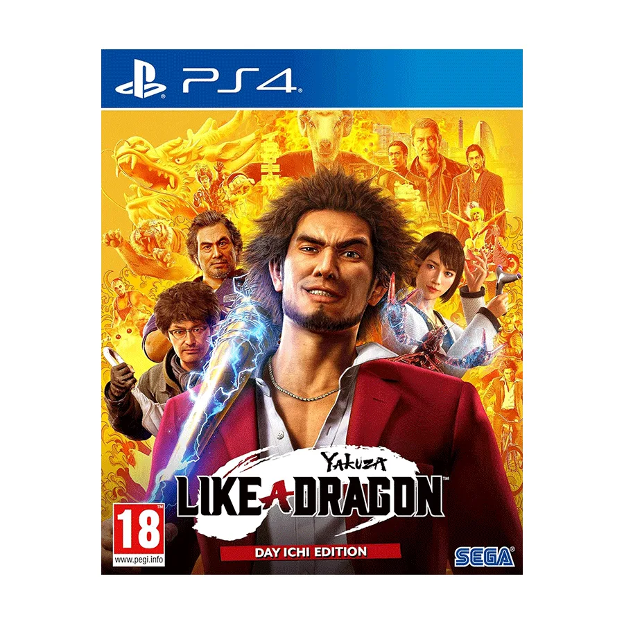 SONY Yakuza 7 like a dragon PS4 DAY ICHI