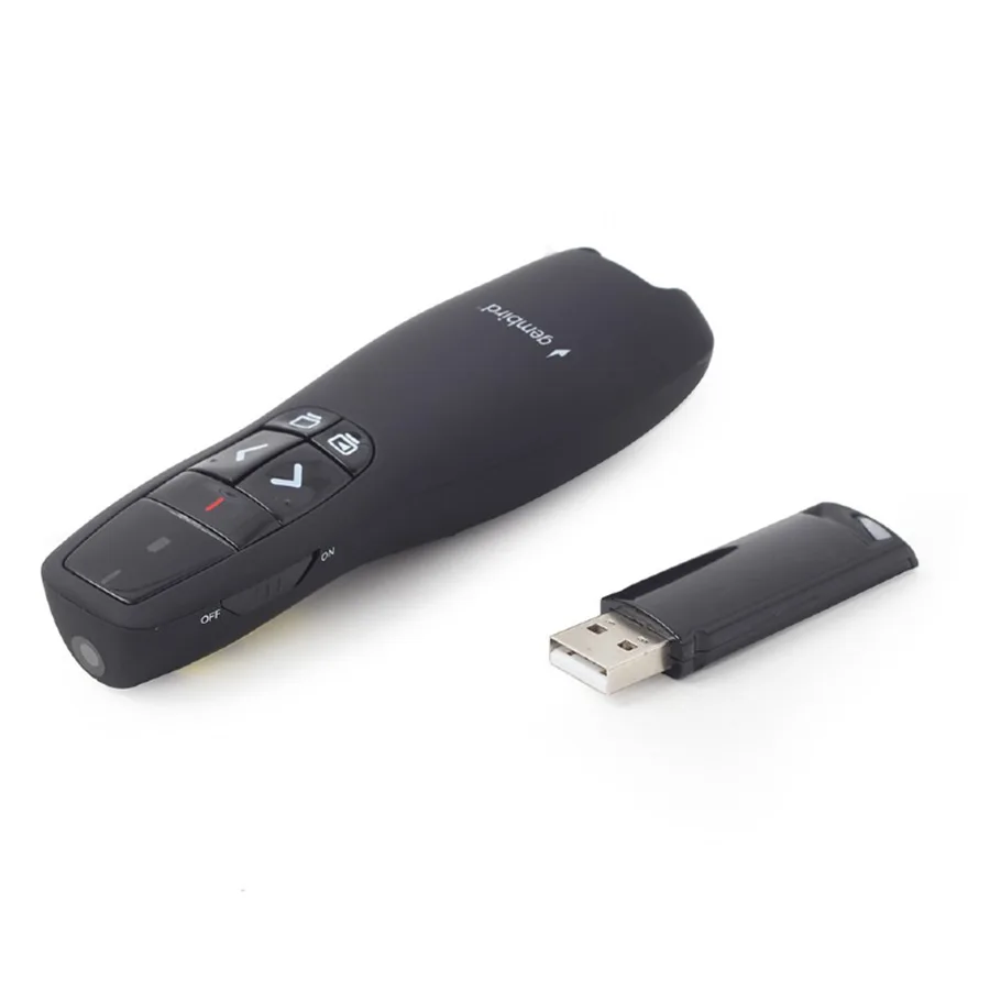 Gembird Prezenter + red laser pointer WP-L-12