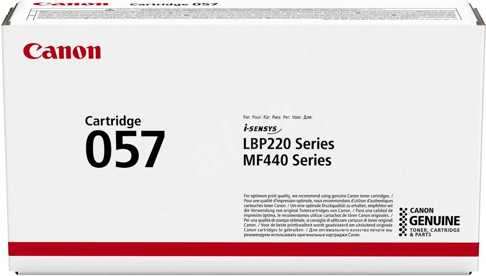 TONER CANON CRG-057 ZA LBP22x series MF44x series ZA 3.100 STRANA